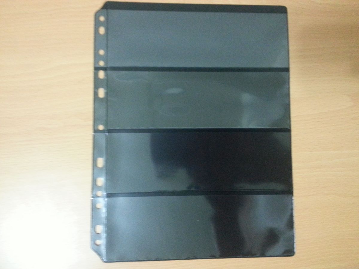 郵票活頁4格1頁