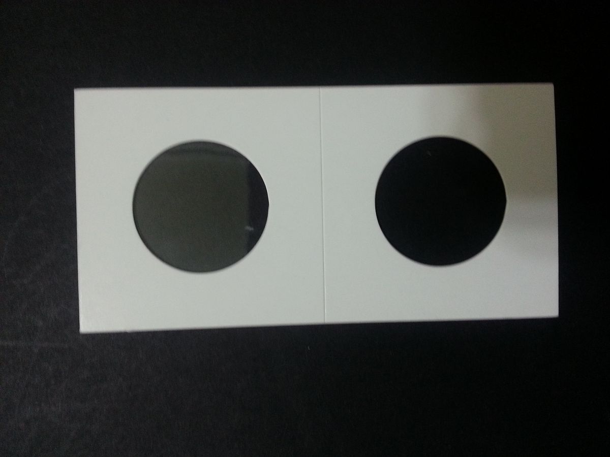 錢幣紙夾27.5mm~1盒