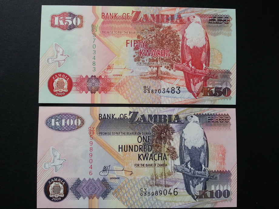 非洲紙鈔-尚比亞