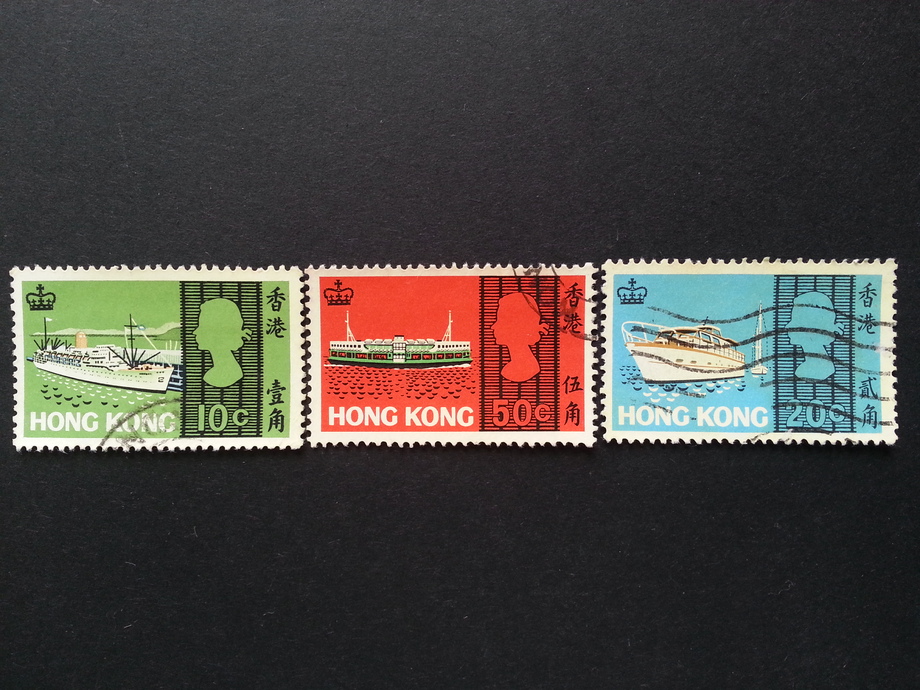 港澳郵票-1954年