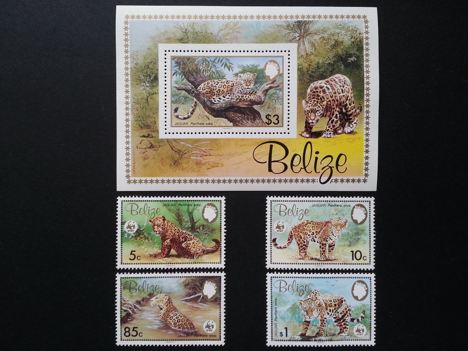 各國郵票-貝里斯