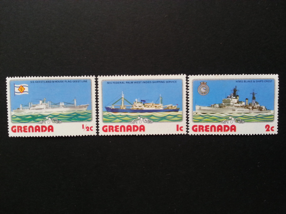各國郵票-格瑞那達