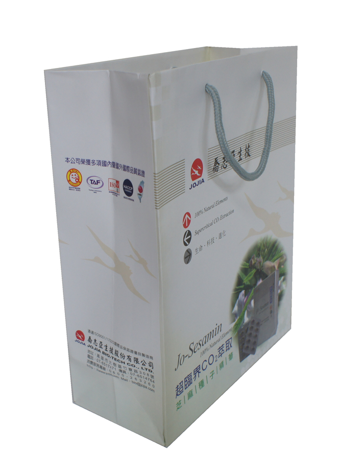 銅版紙手提袋