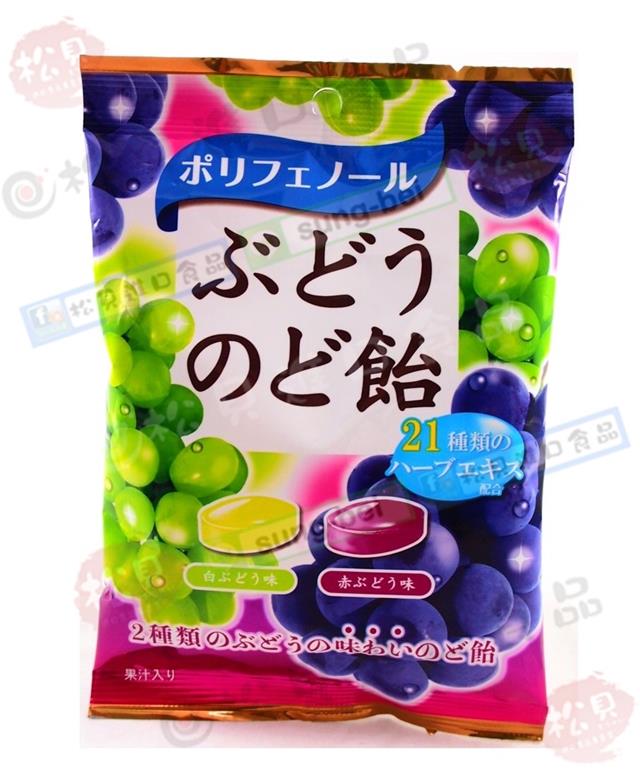 扇雀飴多酚葡萄喉糖【4901650292394】