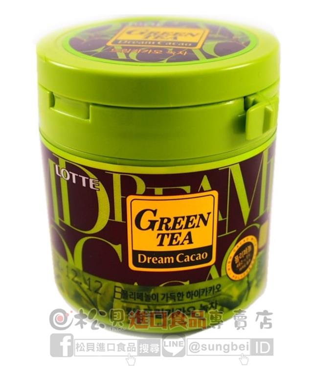 樂天LOTTE骰子抹茶巧克力86g【8801062644223】