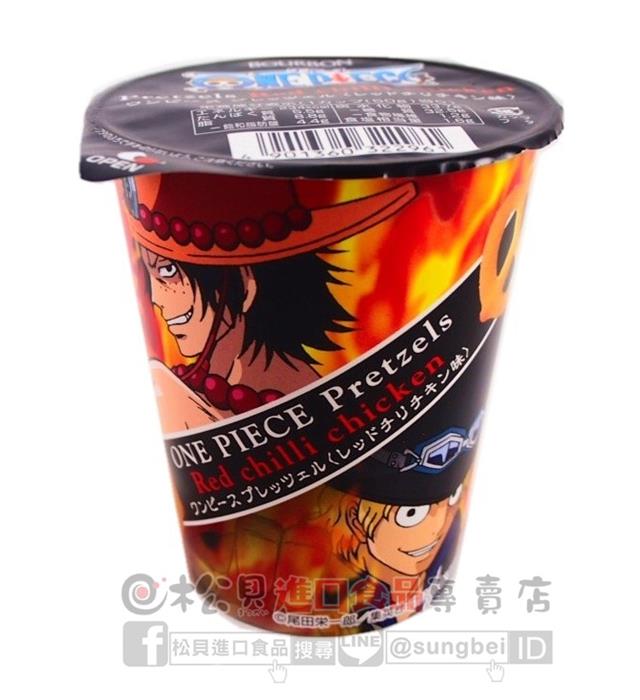 北日本航海王辣雞蝴蝶餅50g【4901360322961】