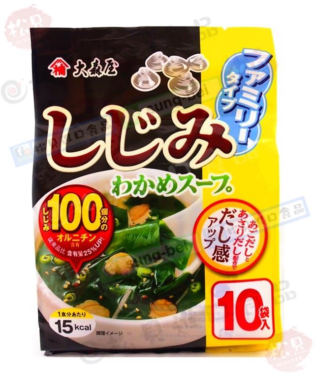 大森屋海帶蜆仔湯54g【4901191601075】