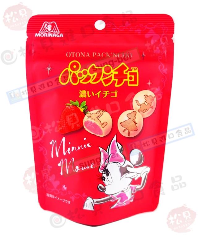 森永迪士尼濃郁草莓餅40g【4902888227455】