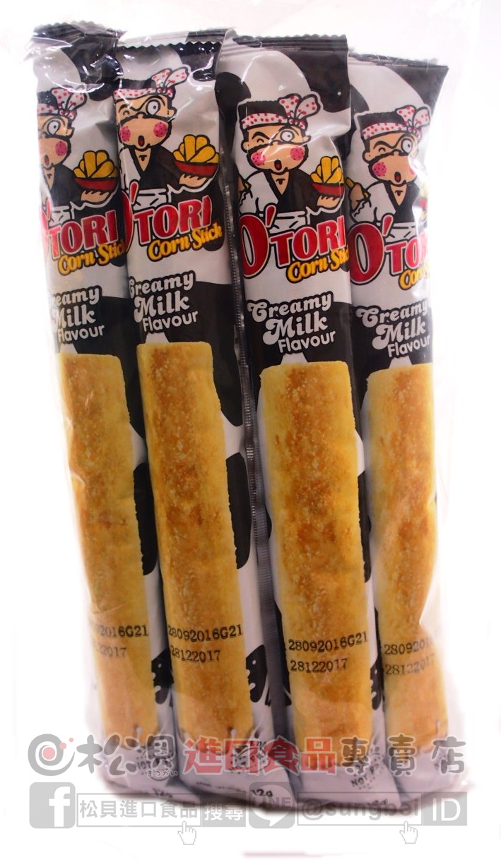 Otori牛奶味玉米棒120g【8855917006650】