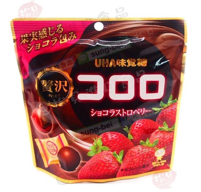 味覺可洛洛巧克力草莓軟糖52g【4902750664647】