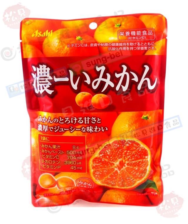朝日濃厚橘子糖88g【4946842522491】