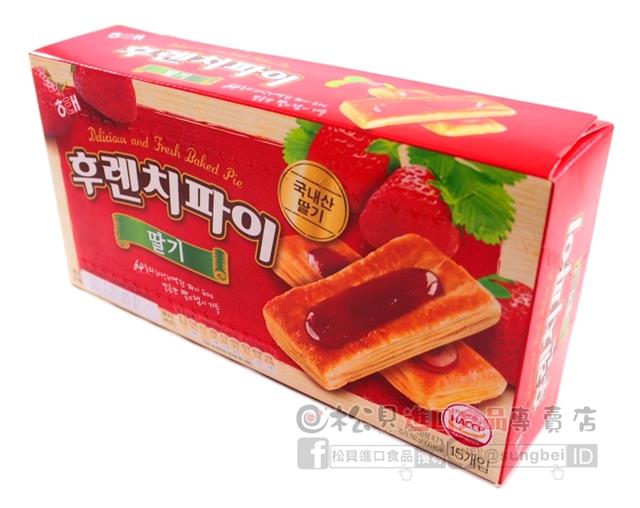 海太法國派(草莓)192g【8801019311918】