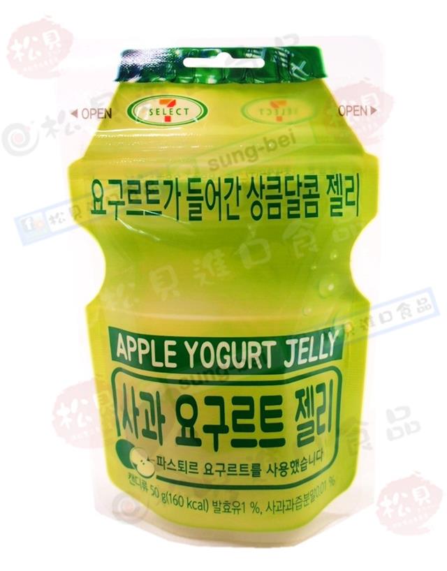 韓國7-11青蘋果養樂多軟糖50g【8801062001187】