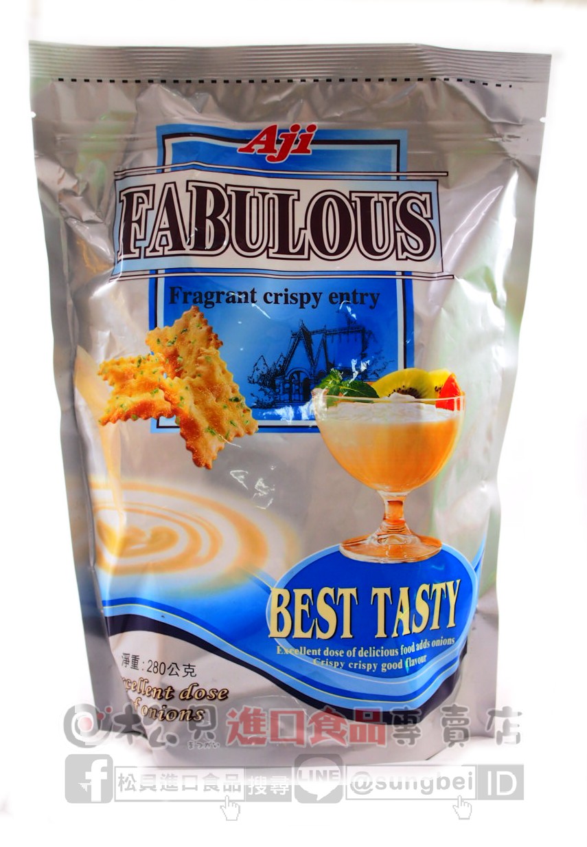 Aij尼西亞驚奇脆餅(優格洋蔥)280g【4713507006432】