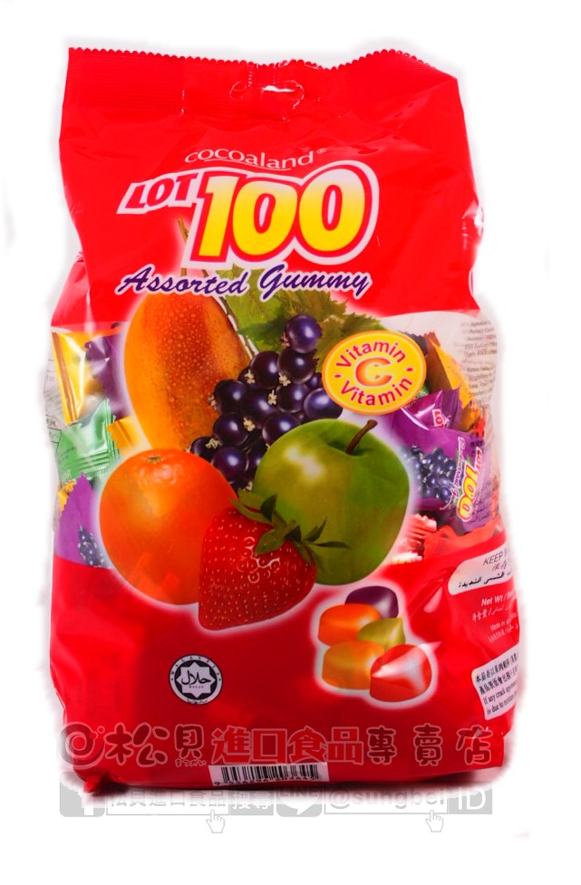 一百份綜合口味軟糖1kg【9556296203645】