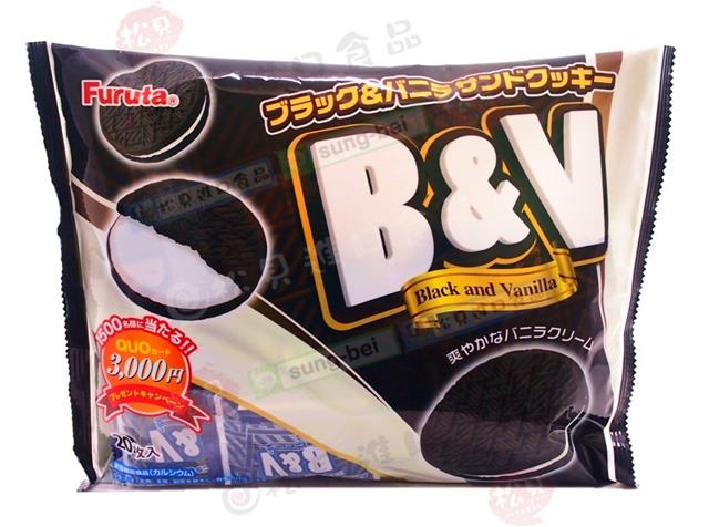 古田黑巧克力夾心餅(香草)174g【4902501623770】