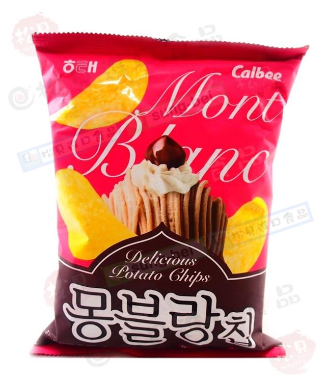 海太蒙布朗栗子洋芋片60g【8801019608032】
