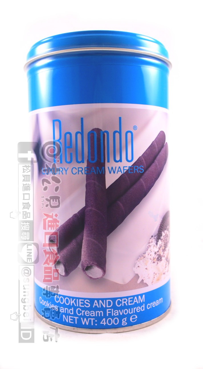 瑞登歐式捲心酥(曲奇奶油)400g【9331275002507】