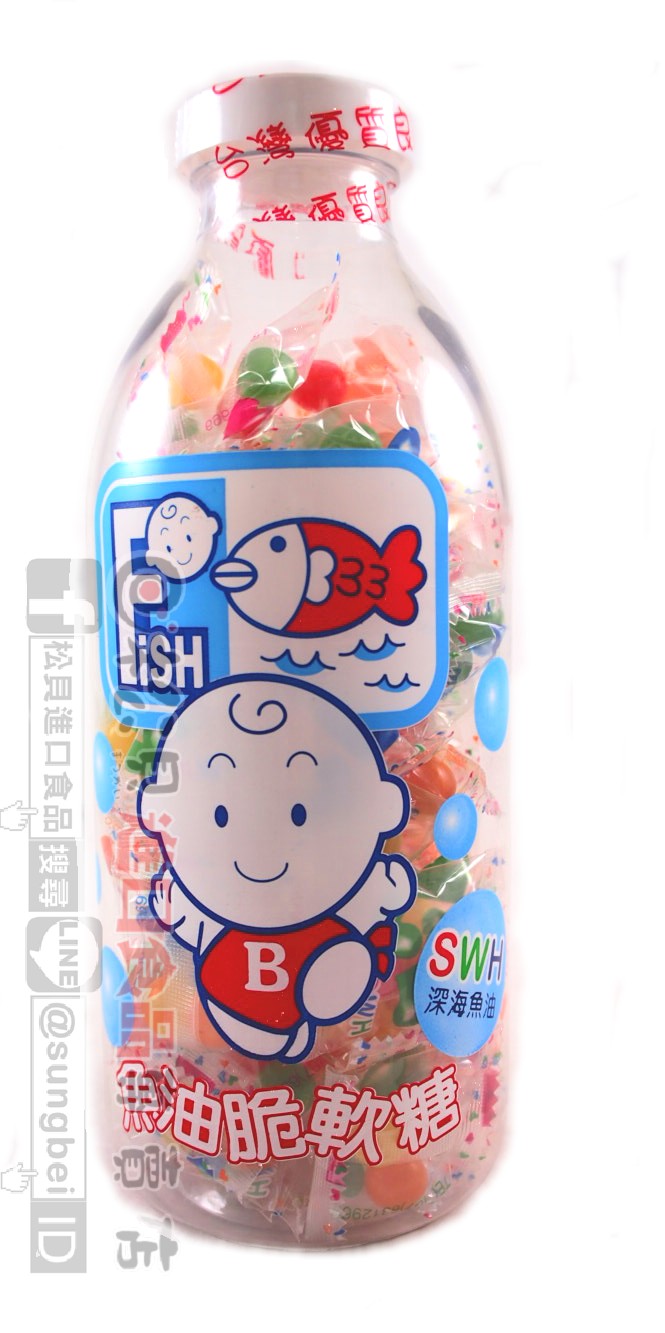 優兒彩衣魚油球240g【4985636899852】