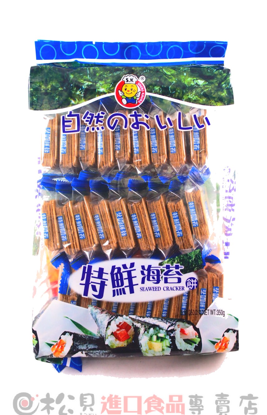 日日旺特鮮海苔餅350g【4712893940115】