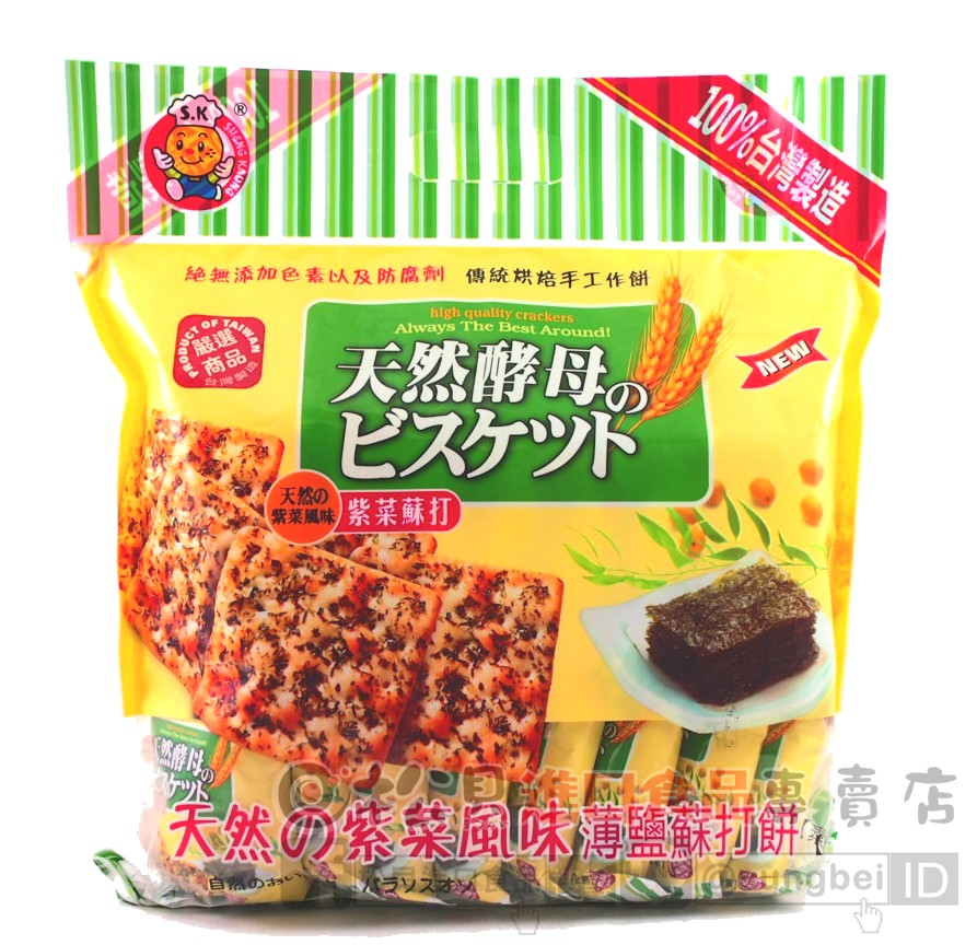 日日旺紫菜蘇打餅320g【4712893943406】