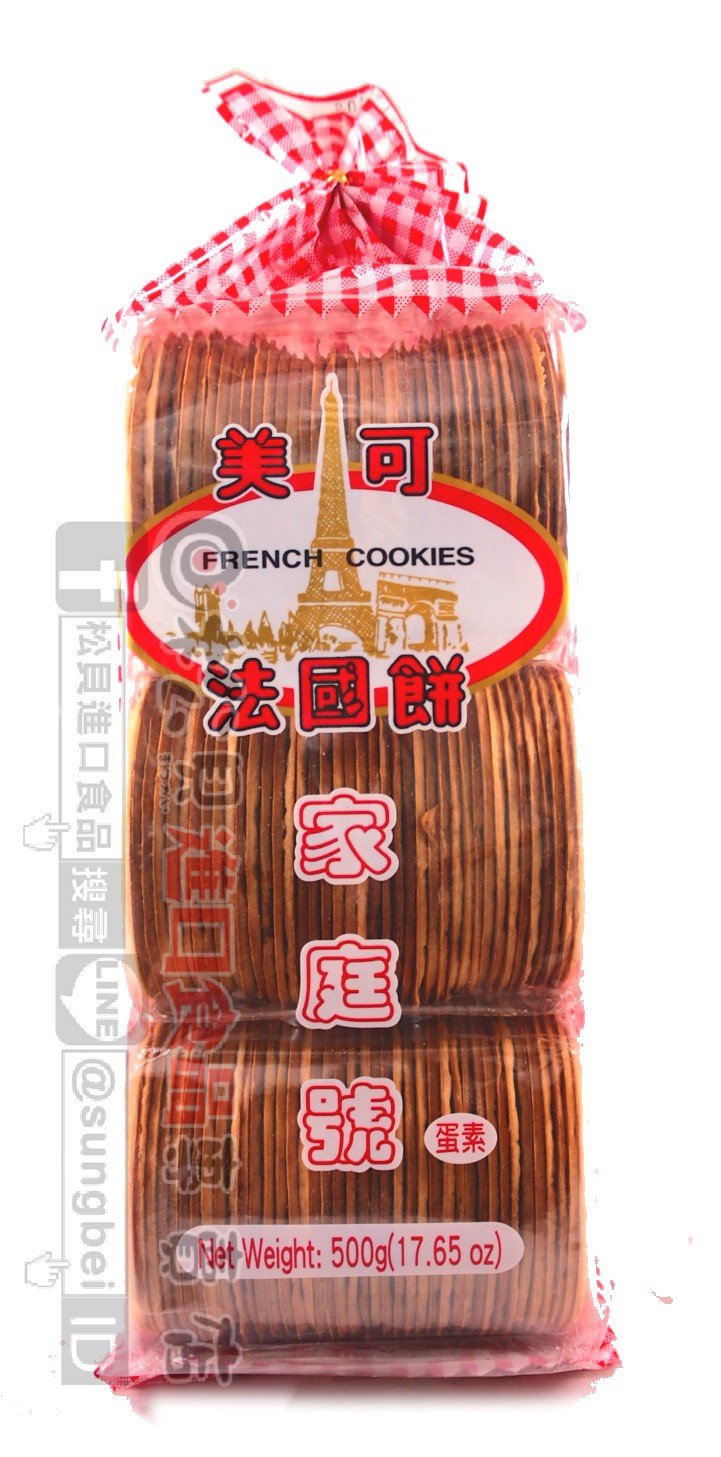 美可法國餅(家庭號)500g【4712397000216】