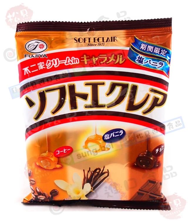 不二家三味夾心鹽牛奶糖104g【4902555121208】