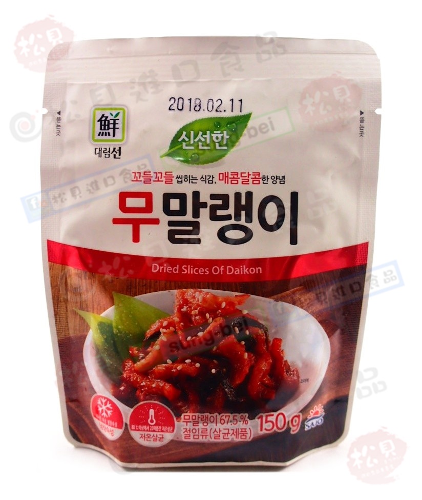 韓國小菜(拌蘿蔔)150g【8801066651029】