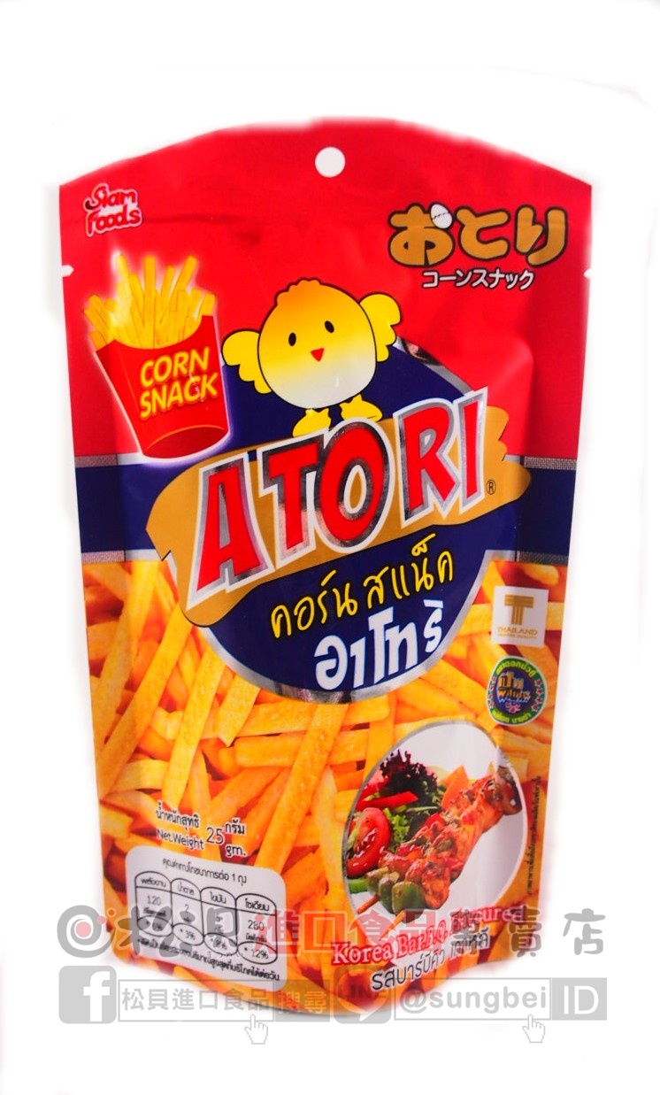 香脆卡啦薯條(韓式燒烤味)25g【8855444007113】