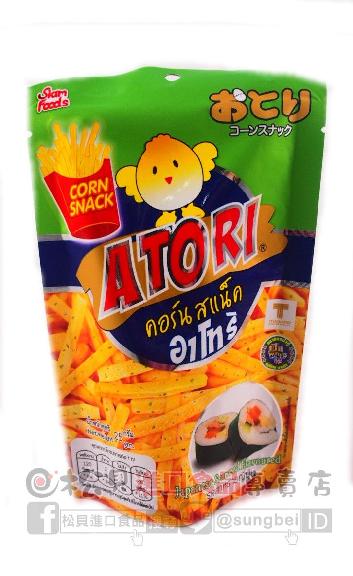 香脆卡啦薯條(日式海苔味)25g【8855444007120】