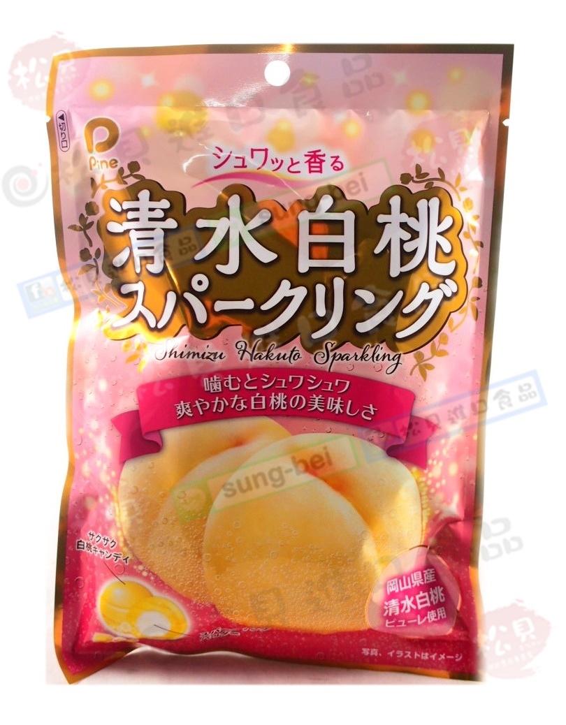 派恩清水白桃糖80g【4902435010271】