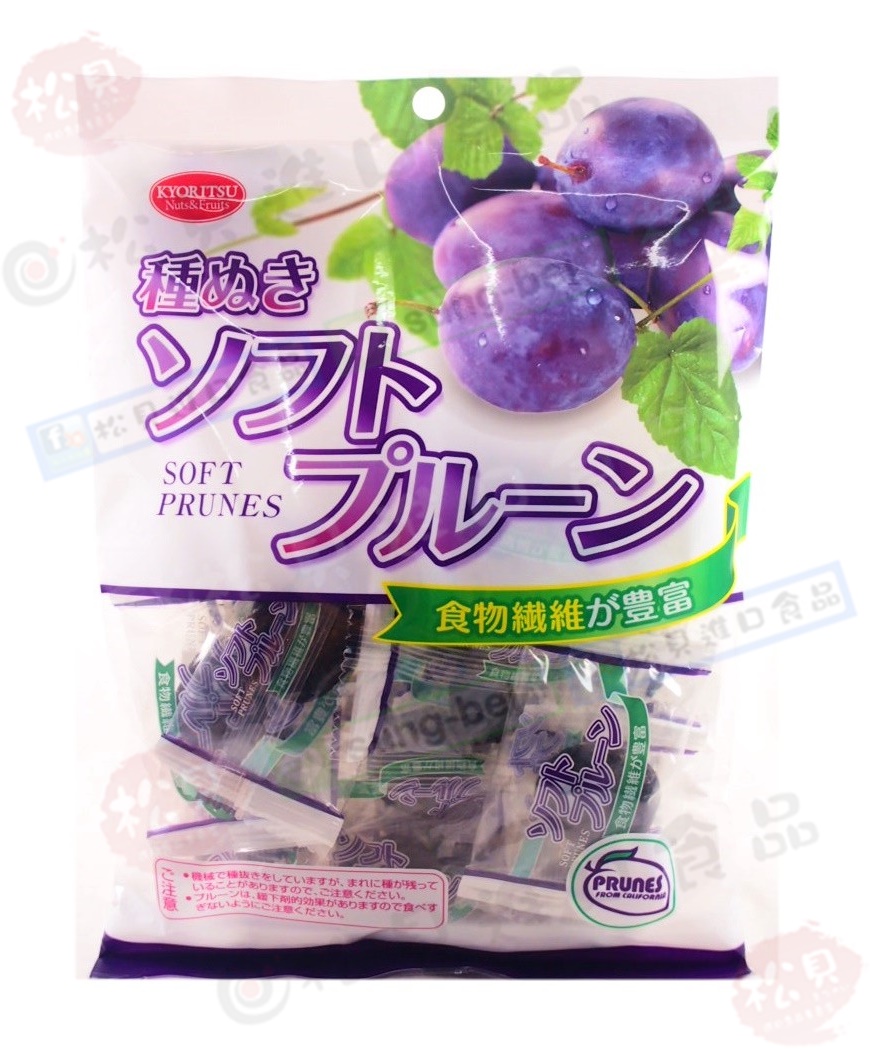 共立加州無籽黑棗乾(個別包)140g【4901325225962】