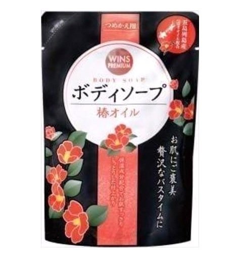 日本椿花油沐浴乳補充包400mL【4904112827240】