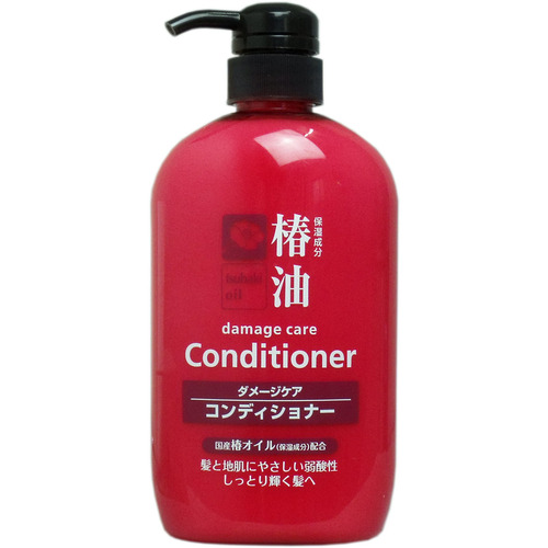 日本熊野椿油保濕潤絲精600mL【4582400830143】