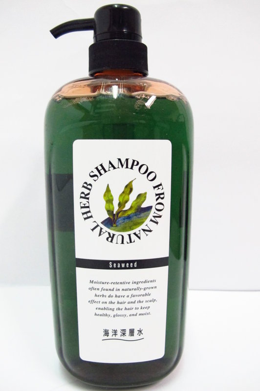 日本海洋深層水海藻洗髮精1000mL【4964653100448】