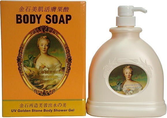 金石美肌活膚果酸身體用液體石鹼1200mL【4902895895012】