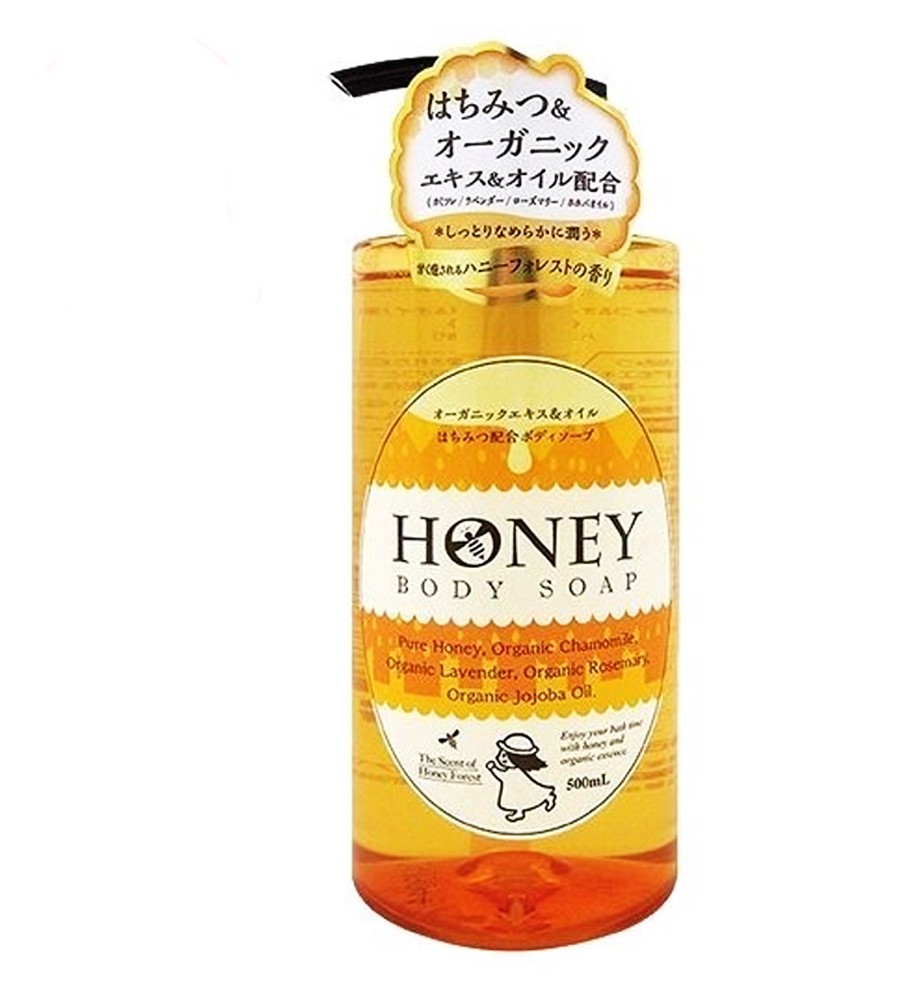 第一石鹼蜂蜜清新森林香沐浴乳500mL【4902050620183】