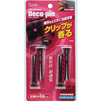 車用夾式消臭力(神秘糜香)4入【4901070121076】