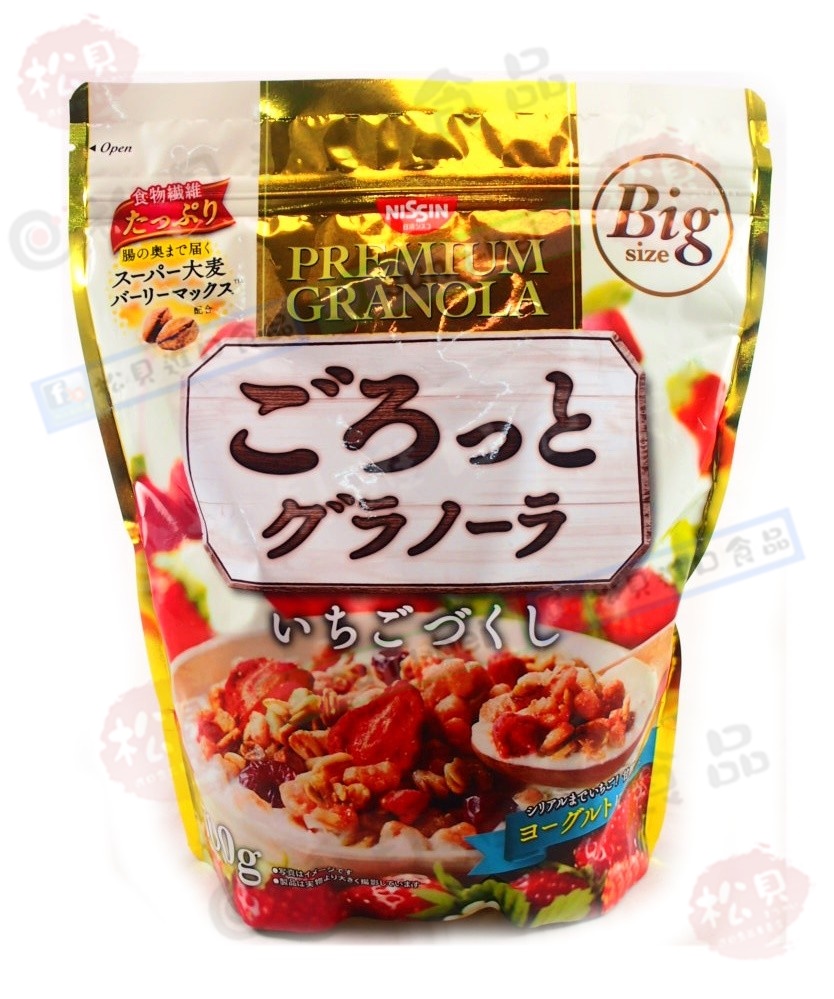 日清水果早餐麥片(草莓)500g【4901620161507】