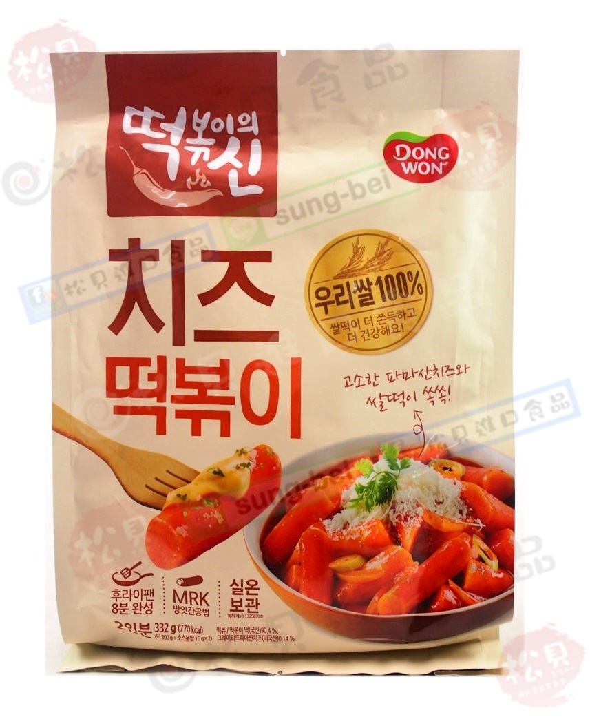 韓國年糕料理包(起士)332g【8801047416418】