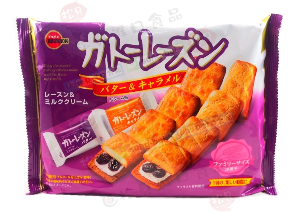 北日本生葡萄乾夾心餅170g【4901360307678】