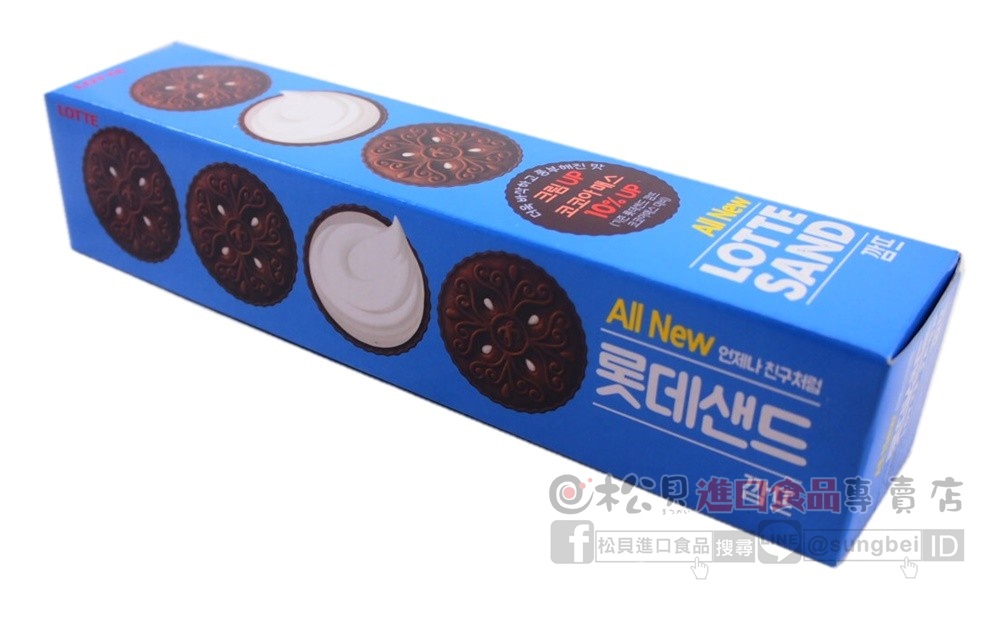 LOTTE奶油夾心餅105g【8801062521487】