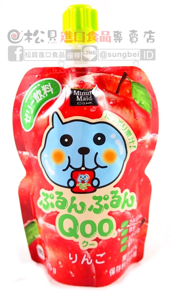QOO酷果汁凍飲(蘋果)125g【4902102119580】