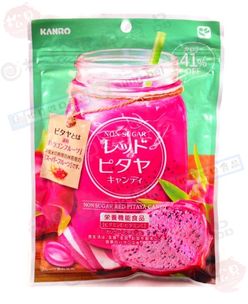 甘樂火龍果風味糖80g【4901351011607】