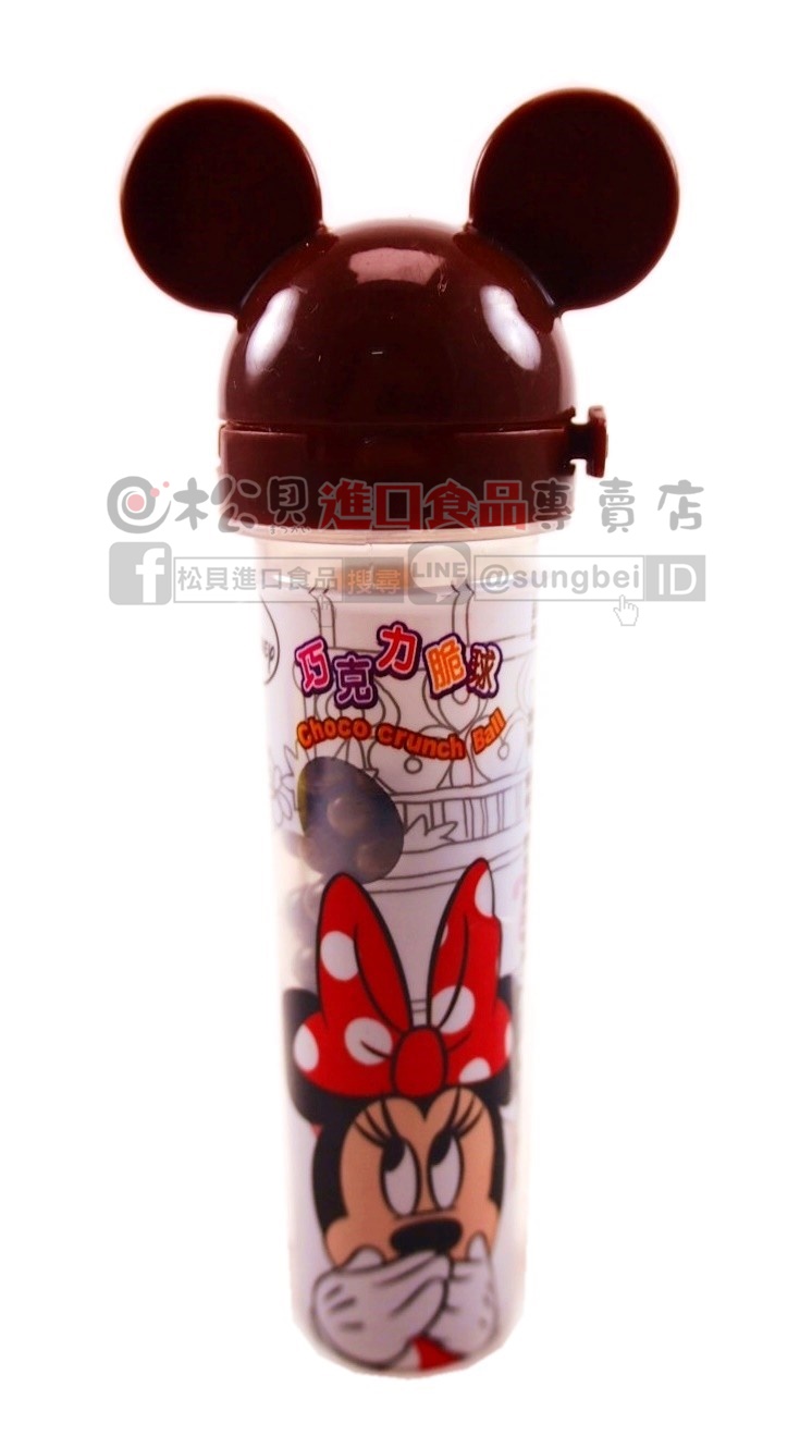 迪士尼巧克力脆球米果16g【4712466015028】