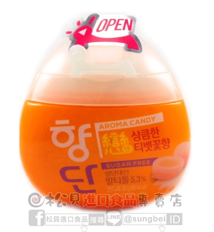 CROWN脆皮糖球(花香)30g【8801111925037】