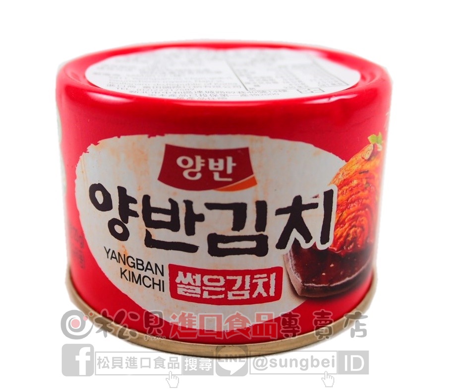 韓國兩班泡菜罐頭160g【8801047583585】