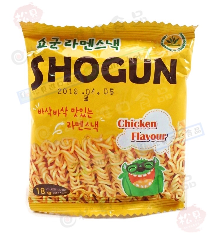 韓國SHOGUN怪獸脆雞汁點心麵20g【8997024180363】