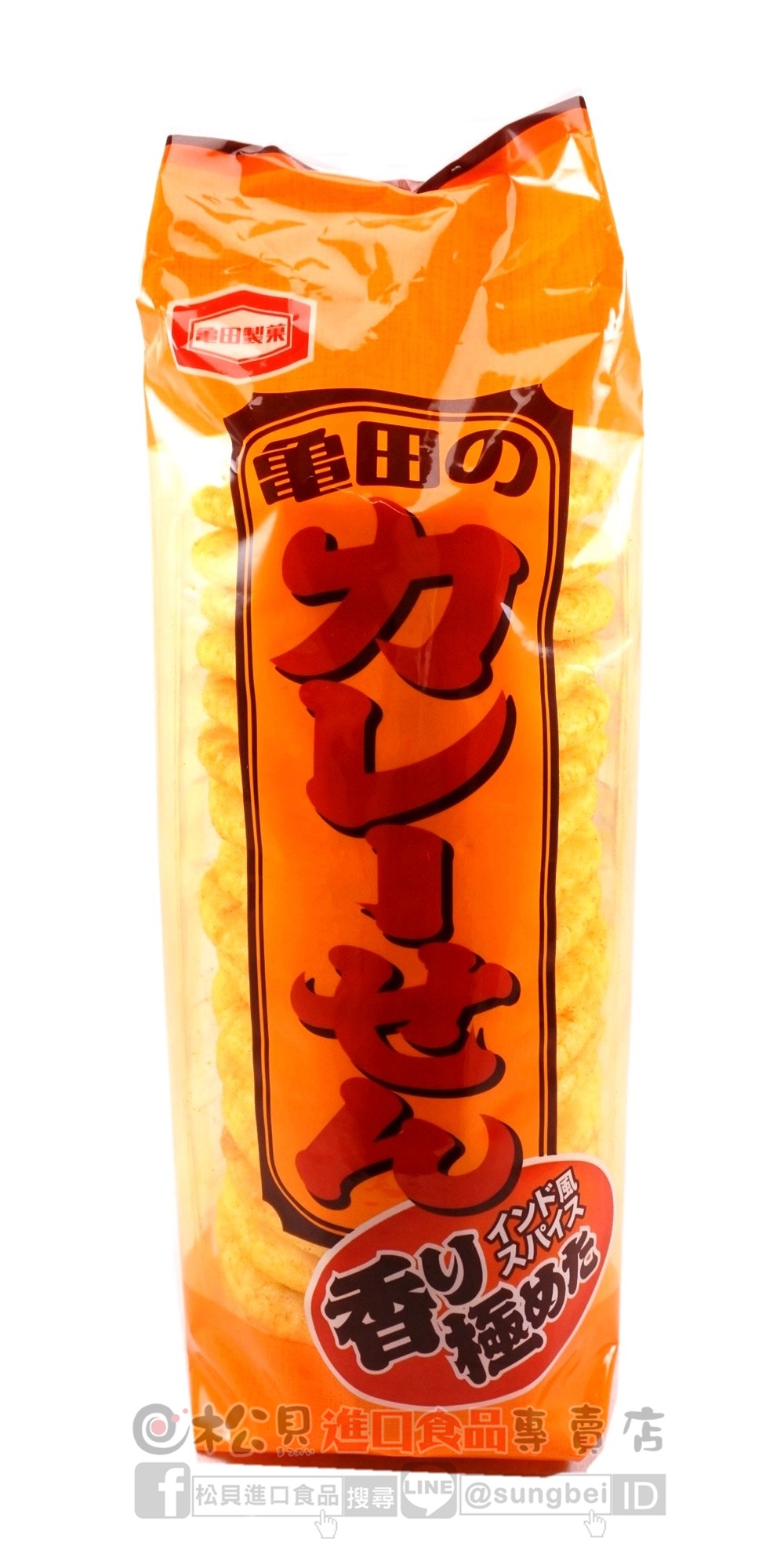 龜田咖哩米果144g【4901313067512】