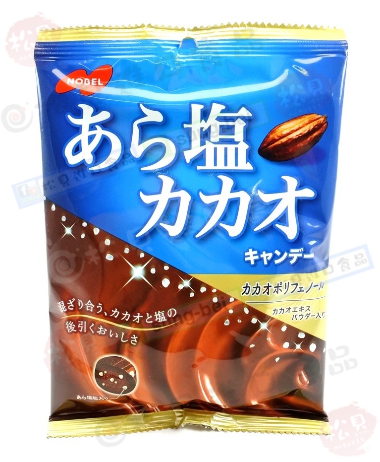 諾貝爾鹽味可可糖80g【4902124681171】